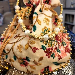 Drawstring Clutch